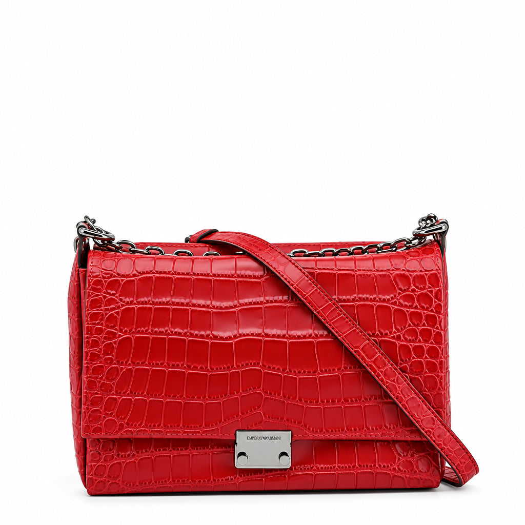 Piros Emporio Armani táska