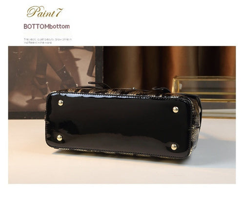 ViperMode™ – Snake Print Shoulder Messenger Bag